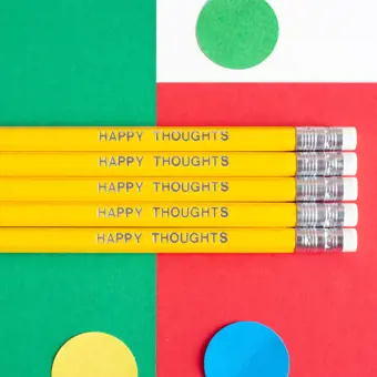 Happy Thoughts Pencil CLEARANCE