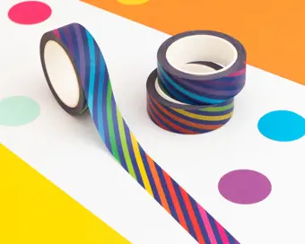 Colourful Stripe Washi Tape