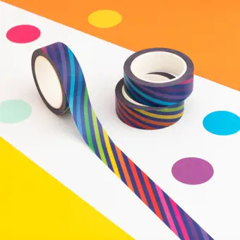 Colourful Stripe Washi Tape