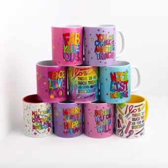 SECONDS Colourful Mugs